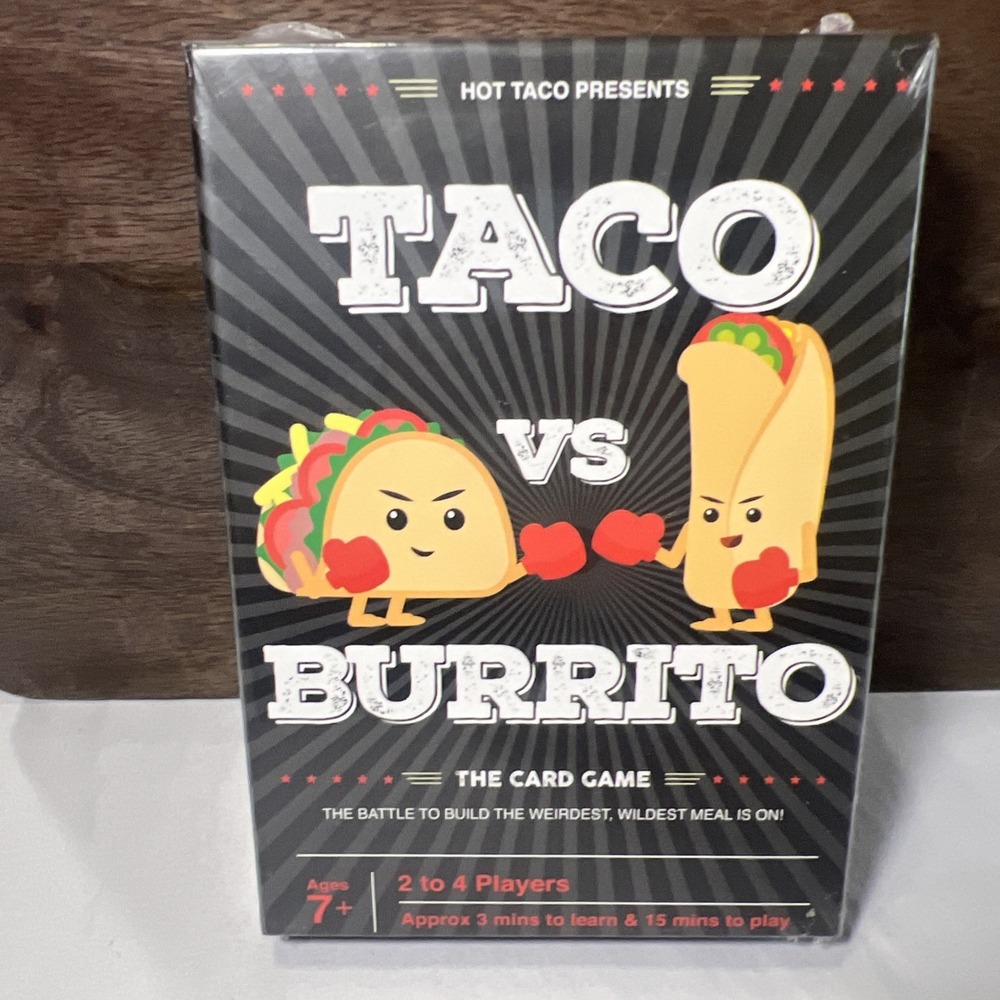 Taco vs. Burrito Game-Still Sealed